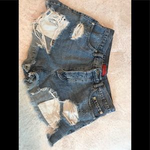 Denim shorts jean shorts